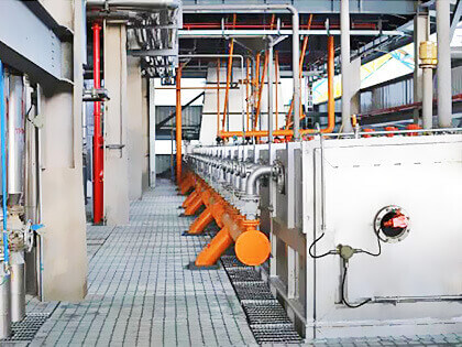 南美訂購的華泰集團1500T/D大豆制油設備發貨現場